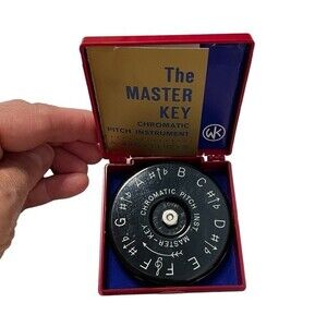 Vintage Music Wm. Kratt Co The Master Key Chromatic Pitch Instrument